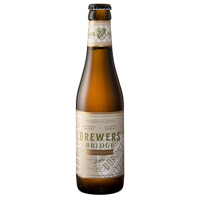 5410702001420 Brewers' Bridge - 33cl Bier met nagisting in de fles