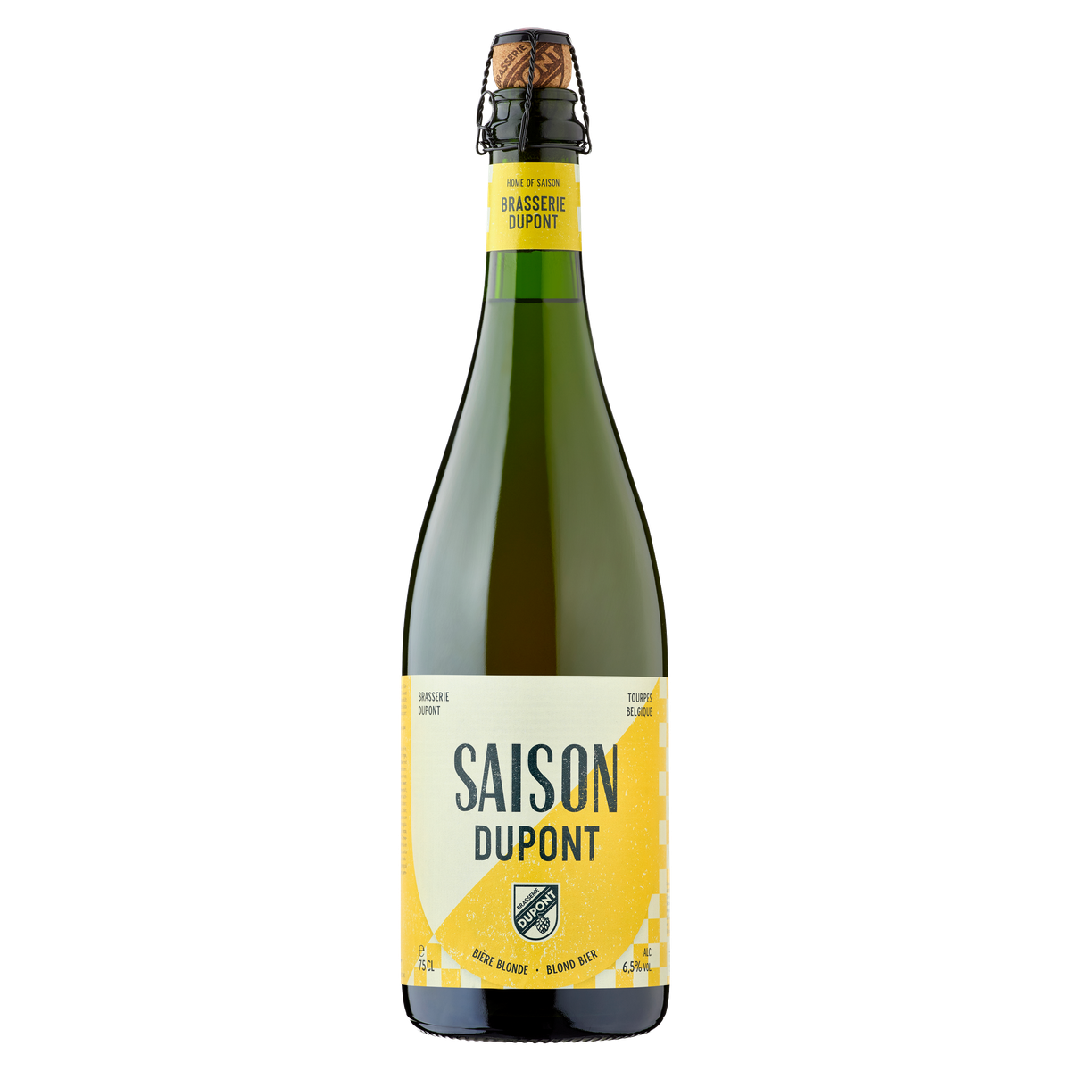 5410702000317 Saison Dupont 75cl - Official HD bottle packshot Dupont Brewery
